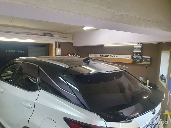 Крыша в черный глянец