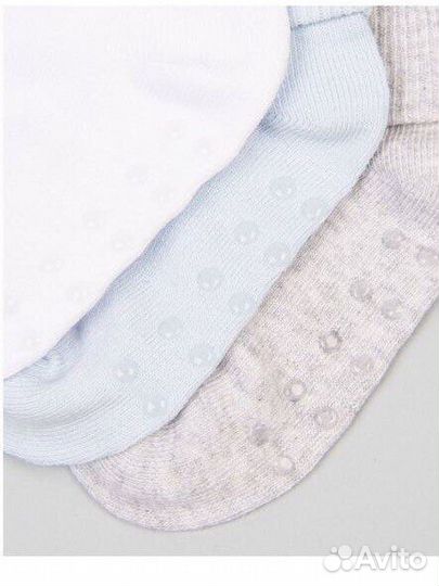 3 пары носки для малышей 9/10, 11/12, 13/14 новые