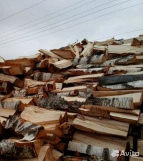 Дрова березовые колотые с доставкой