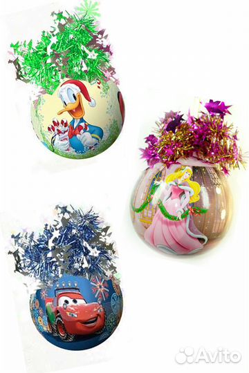 Шарик новогодний Disney