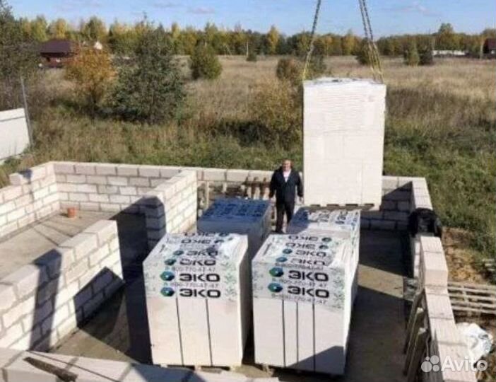 Газобетон эко D600 B3,5 250x600x150