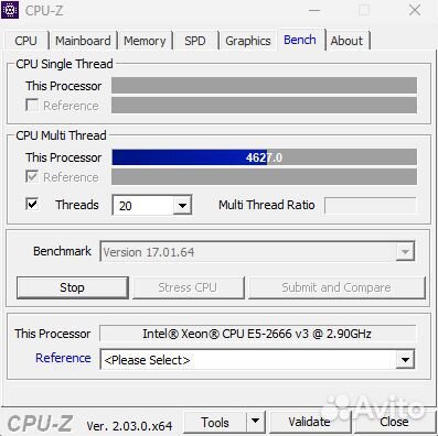 Xeon e5 2666 v3 комплект 32gb