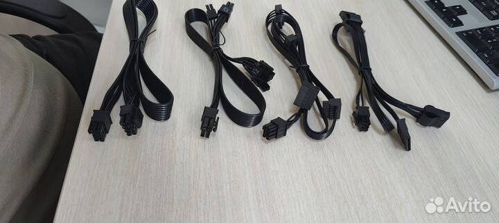 Отсоединяющие кабеля от бп Deepcool DQ750-M-V2L 75