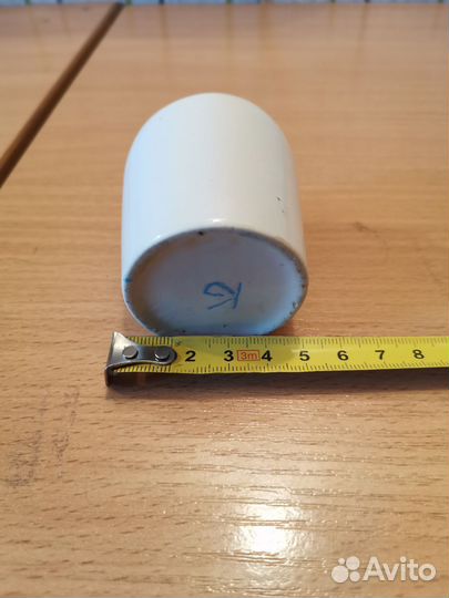 Горчичница фарфор СССР