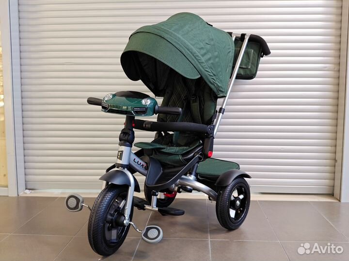 Велосипед трёхколёсный TT Luxury зелёный