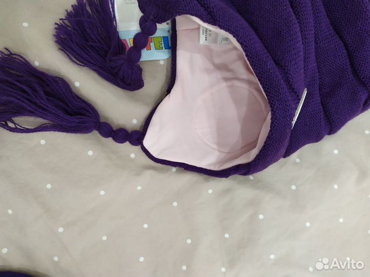 Шапка зимняя и рукавицы