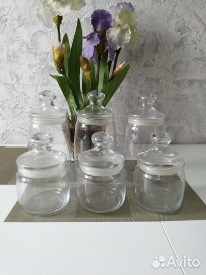 Набор банок для сыпучих продуктов