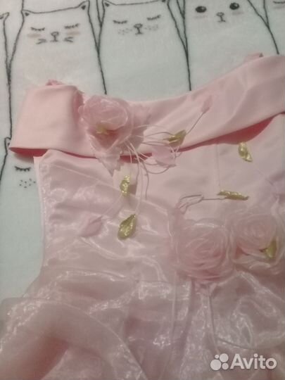 Платье для девочки на выпускной 4-7 лет