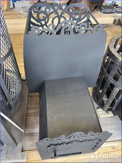 Печь из трубы 8мм Горизонтальная-426