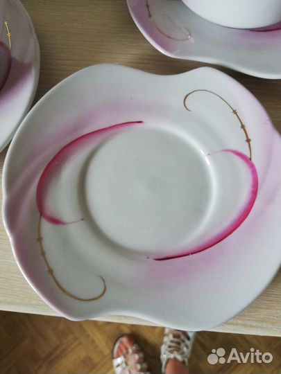 Сервиз чайный кофейный хенд мейд