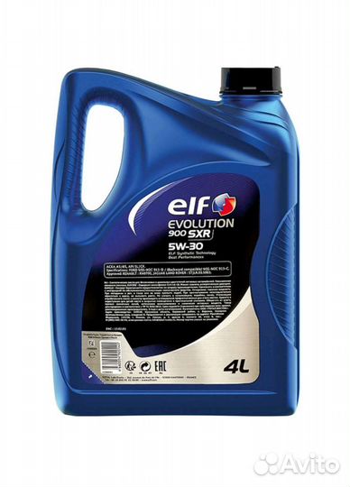 Масло моторное 5w30 elf evolution