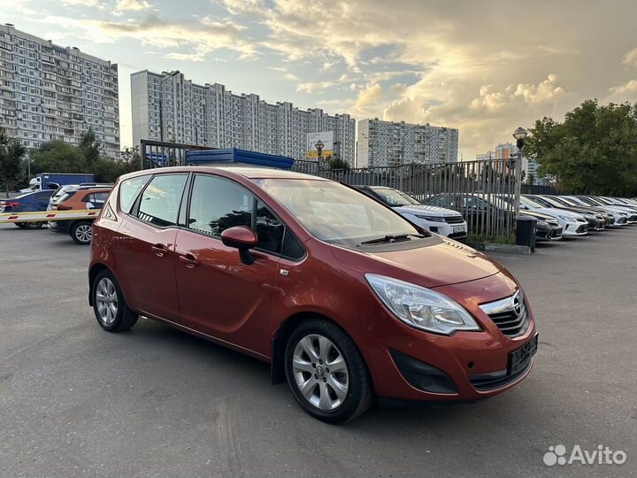 Opel Meriva 1.4 МТ, 2012, 153 000 км