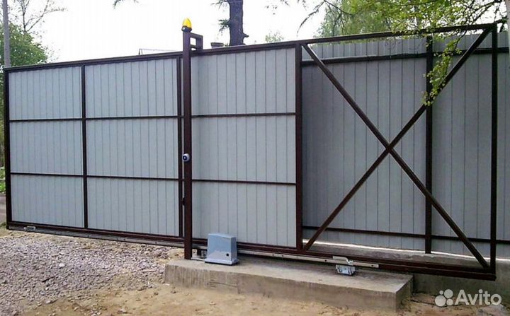 Откатные ворота с доставкой