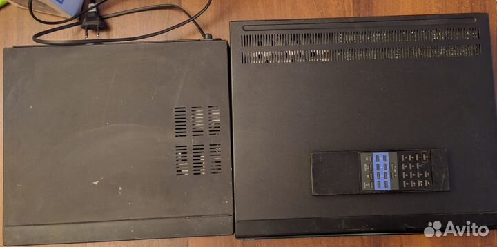 2 видеомагнитофона aiwa Panasonic