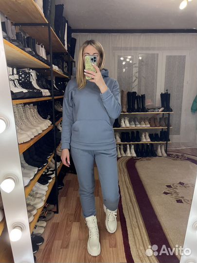 Спортивный костюм на флисе 42 44 размер