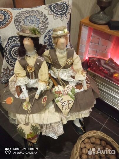 Кукла тильда. Рост 50 см. Ткань-хлопок