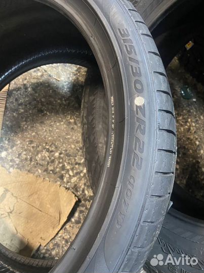 Pirelli P Zero Luxury Saloon 315/30 R22, 1 шт