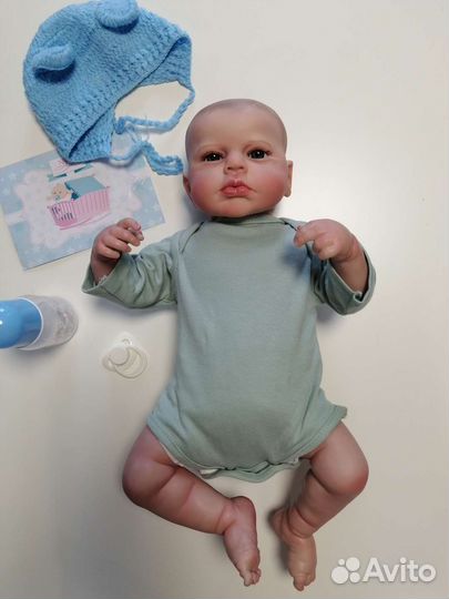 Новая кукла реборн младенец 50см