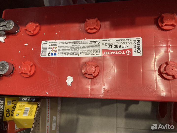 Аккумулятор totachi niro 190а/ч