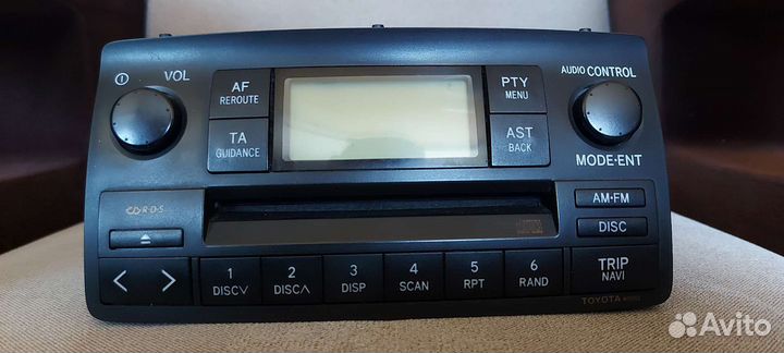 Автомагнитола штатная Тойота Королла 120