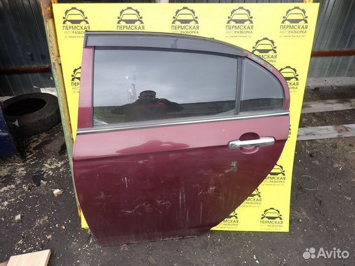 Дверь задняя левая для Lifan Solano 2010-2016