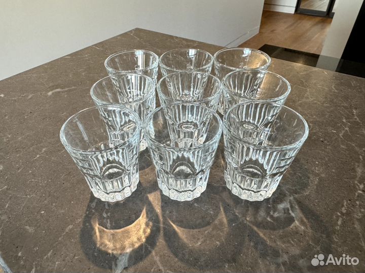 Набор стопок 9 шт новые