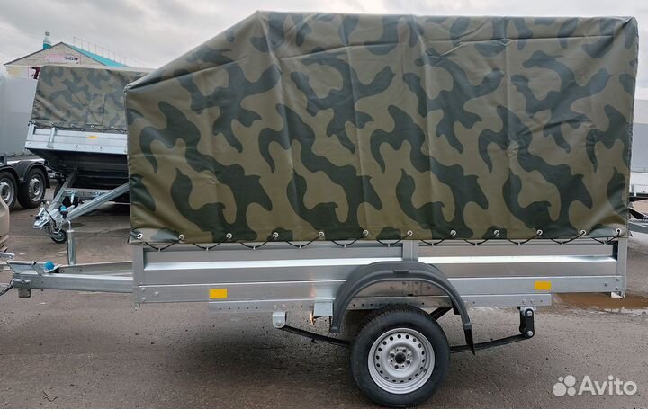 Прицеп 2,8х1,5 на подрамнике рессора Газель