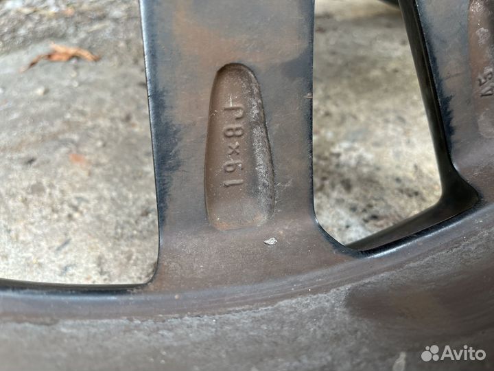 Колеса F-sport Lexus GS4 GS350 разноширокие r19