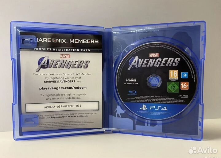 Marvel Avengers ps4