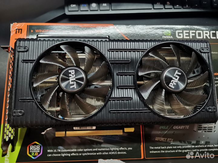 RTX 3050 palit Hiper pc