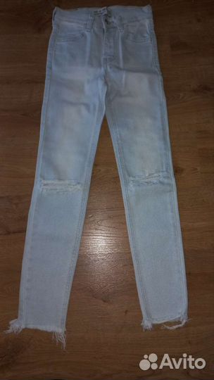 Джинсы для девочки 140