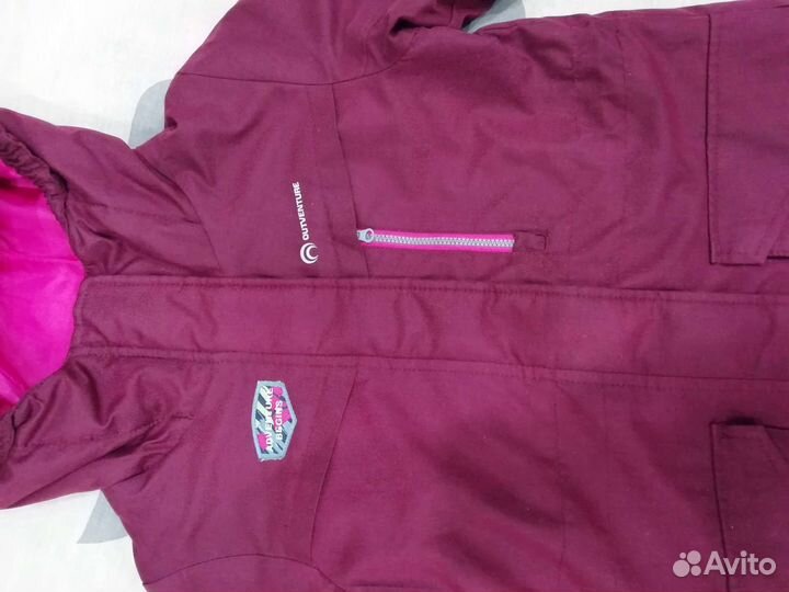 Парка для девочки Демисезон 128/134