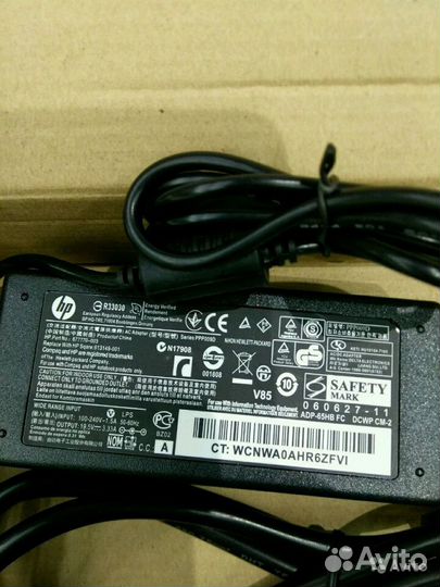 Блок питания для ноутбука HP 19,5v 3,33A новый