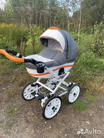 Детские коляски 2 в 1 эко кожа