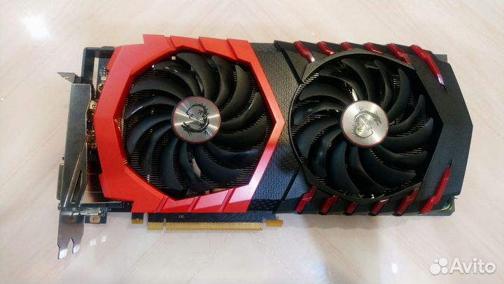 Видеокарта msi gaming gtx 1070 ti 8gb