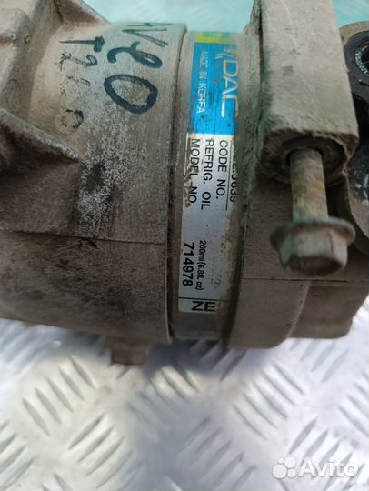 Компрессор кондиционера Chevrolet Aveo T200 1.4 F1