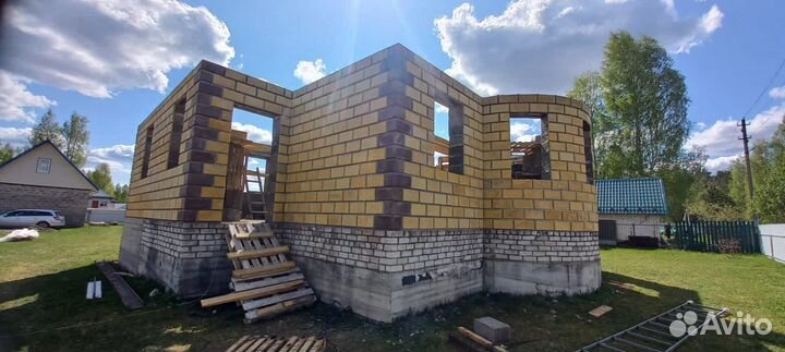 Арболитовые блоки с облицовкой
