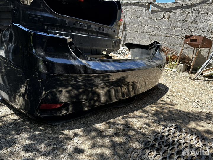 Бампер задний toyota corolla 150 рестайлинг