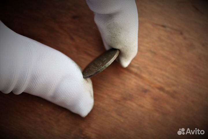 Полушка 1735 Анна Иоанновна в Твери