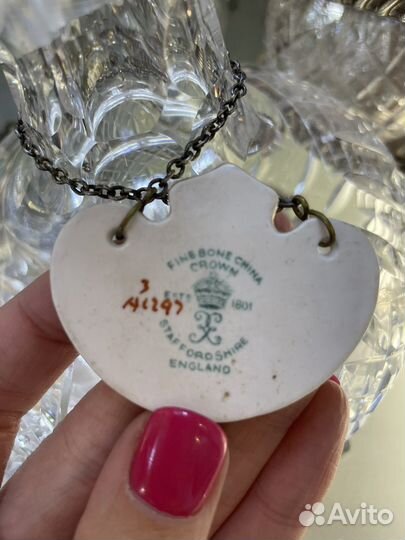 Фарфоровый лейбл для декантера Port