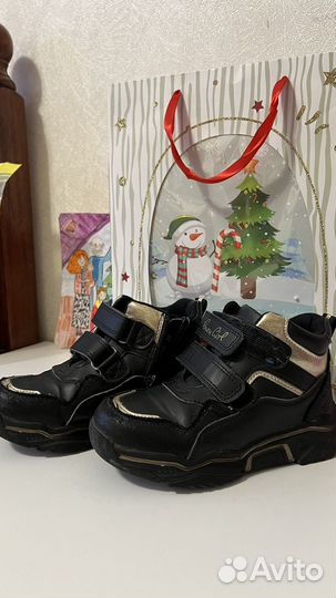 Ботинки демисезонные для девочки 28 размер