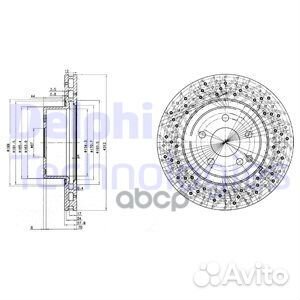 BG3828 Диск тормозной mercedes W220 280-350/C21