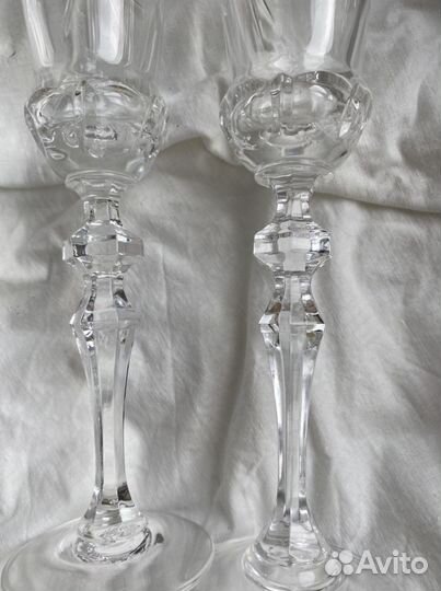 Хрустальные фужеры бокалы