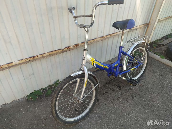 Средний велосипед складной