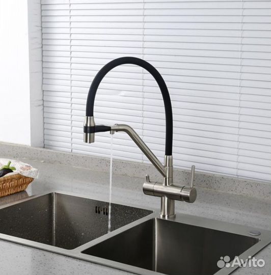 Смеситель для кухни с фильтром