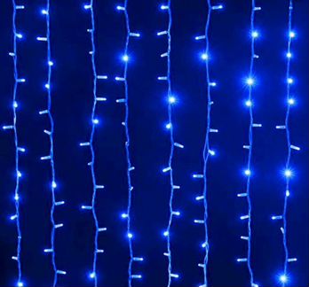 Гирлянда светодиодная,звезда на ель,лампа цветомуз