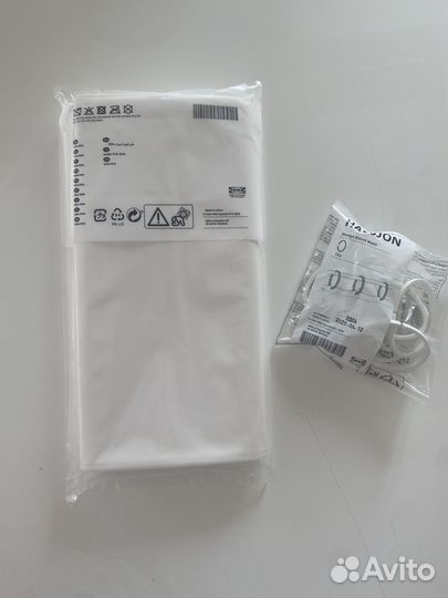 Штора для ванной IKEA luddhagtorn