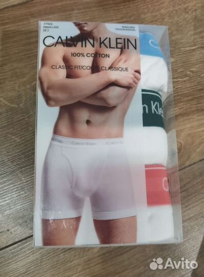 Мужские боксеры calvin klein оригинал