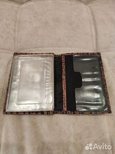 Обложка для паспорта натуральная кожа