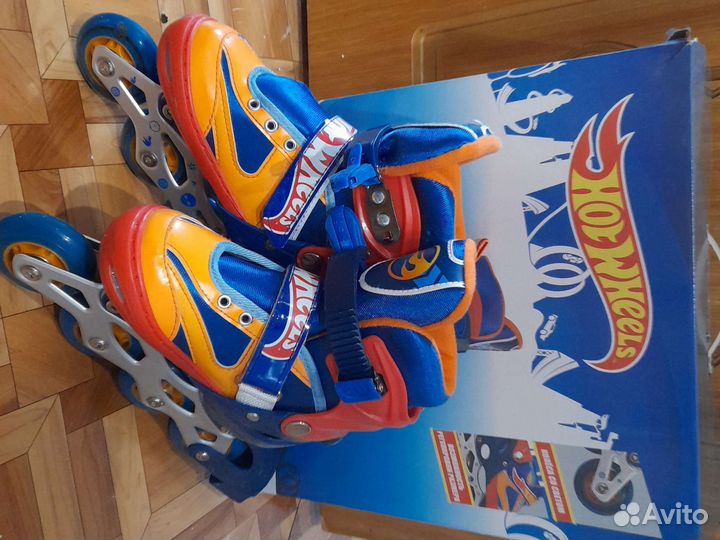 Роликовые коньки детские раздвижные